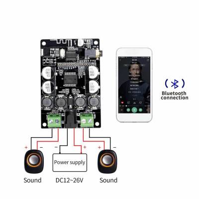 VHM-307 2x25W Bluetooth Amfi Devresi TDA7492P - 2