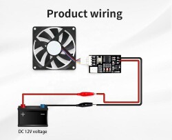VHM-802 Sıcaklık Kontrollü Fan Devresi 12V - 4