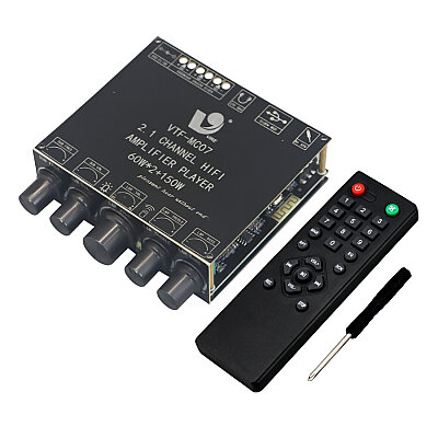 VTF-MC07 2x60W + 150W 2.1 Channel Bluetooth Amplifier Module - 1
