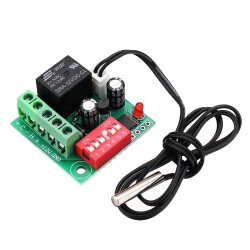 W1701 Digital Thermostat with Relay Output. Temperature Control Card
