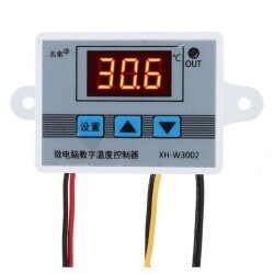 W3002 24V DC Dijital Termostat