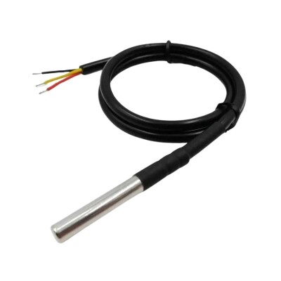 Waterproof LM35 Digital Temperature Sensor - 1 Meter - 1