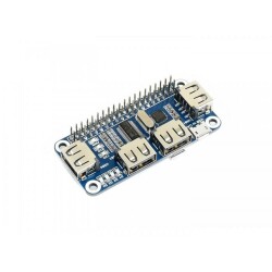 Waveshare 4 Port USB HUB HAT for Raspberry Pi