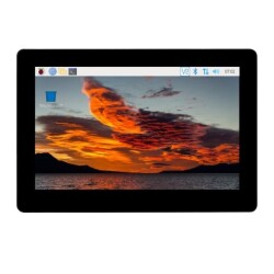 WaveShare 5" 800x480 Dokunmatik Ekran - Raspberry Pi CM4 PoE Ethernet Genişletme