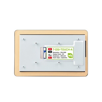 WaveShare 7" 720x1280 DSI Capacitive Touchscreen - 3