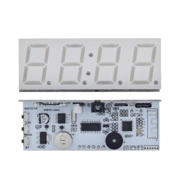 Wifi 4 Digit Led Display Clock / Alarm Module - Blue - 2