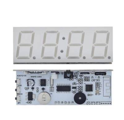 Wifi 4 Digit Led Display Clock / Alarm Module - Blue - 2