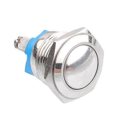 WD16H-Q0 16mm Bombeli Yaylı Metal Buton - 1