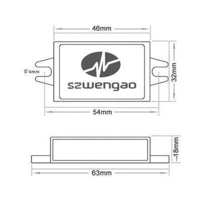 WG15-50S1202P DC-DC 15-50V to 12V 2A Voltage Reducer Module - 3