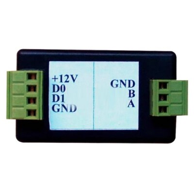 Wiegand to RS485 Signal Data Transmission Converter - 2