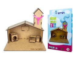 Wind Powered Homemade Electricity Generating House Project