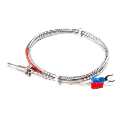 WRNT-02 K-type 0-600C M6 Thermocouple - 1 Meter - 1