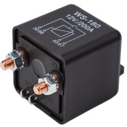 WS-180 12V 200A High-Current Automotive Starter Relay