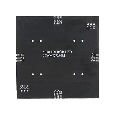 WS2812 RGB 10x10 Kare NeoPixel LED - 2
