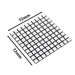 WS2812 RGB 10x10 Square NeoPixel LED - 3