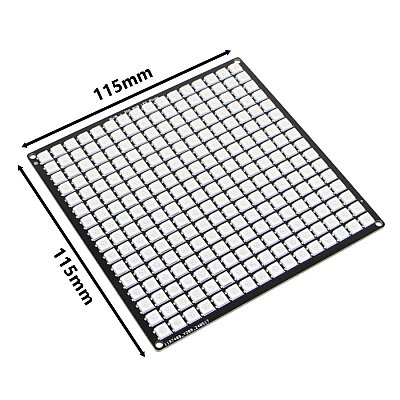 WS2812 RGB 16x16 Square NeoPixel LED - 3
