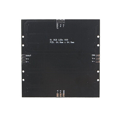 WS2812 RGB 9x9 Kare NeoPixel LED - 2