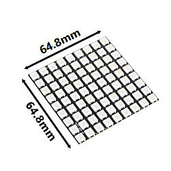 WS2812 RGB 9x9 Kare NeoPixel LED - 3