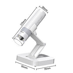 WTM-W1-A 50X-1000X WiFi Wireless Digital Microscope - White - 2