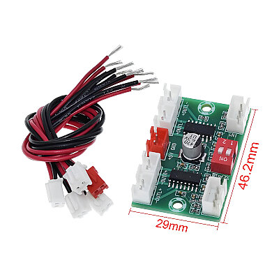 XH-A156 PAM8403 4x3W 4-Channel Class-D Amplifier Module - 4