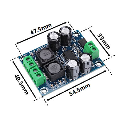 XH-M311 TPA3118 60W Mini Mono Amfi Modülü - 5