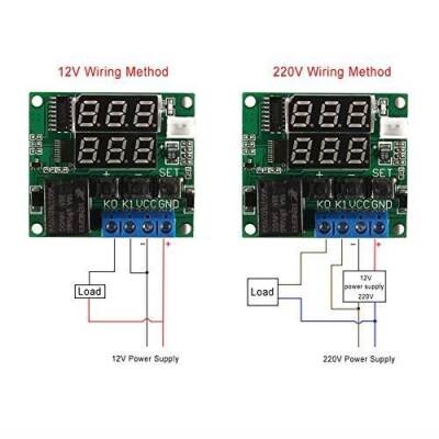 XH-W1219 12V Relay Output Digital Thermostat - Temperature Control Module - 3