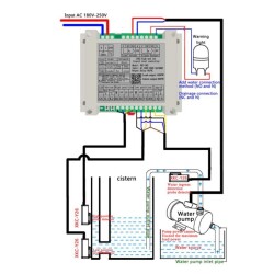 XKC-C352-3P Temassız Su Seviyesi Kontrol Modülü - Röle Çıkışlı - 2