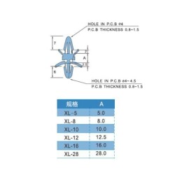 XL-5 Plastik Tırnaklı Distans - 2
