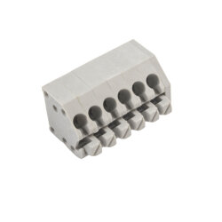 XP-250 3.5mm 6-Pin Spring Terminal Block - 3