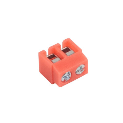 XP126 5mm 2 Pin Terminal Block - Orange - 2
