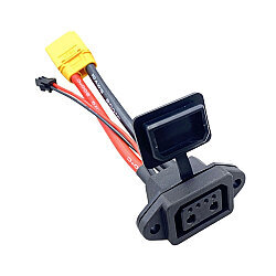 XT90 Erkek - 2+4 Elektrikli Araç Şarj Soketi Dönüştürücü Kablo - 1