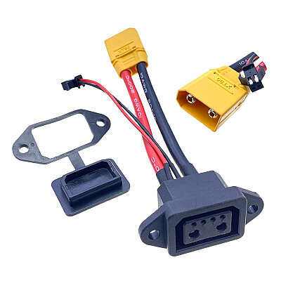 XT90 Male - 2+4 Electric Vehicle Charging Socket Converter Cable - 2