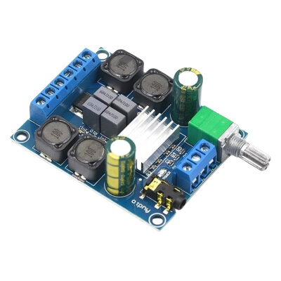 XY-502 TPA3116D2 2x50W Dual Channel Stereo Amplifier Circuit - 1