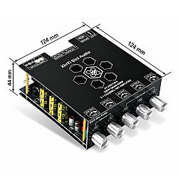 XY-AS21HPA 2x300W + 600W 2.1 Kanal Bluetooth Amfi Modülü - 4