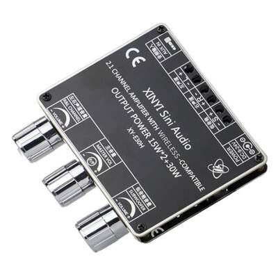 XY-E30H 2x15W + 30W Bluetooth 5.0 2.1 Kanal Amfi Modülü - 2