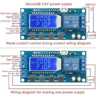 XY-LJ02 Time Adjusted Relay Module - 4