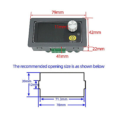 XY5008 400W 8A Adjustable DC Power Supply Module with Controller - 4