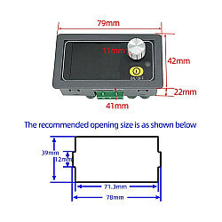 XY5008 400W 8A Ayarlanabilir Kumandalı DC Güç Kaynağı Modülü - 4