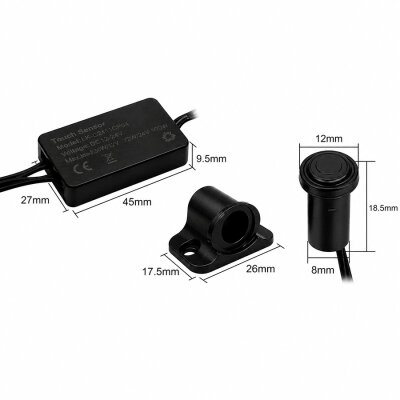 Y-LD-MK-004 12-24V Touch Cabinet Lighting Sensor - 3