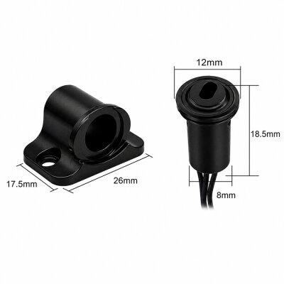 Y-LD-MK-007 12-24V Double Door Cabinet Lighting Sensor - 3
