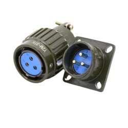Y21M 3 Pin Military Type Connector Set