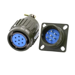 Y21M 7 Pin Military Type Connector Set