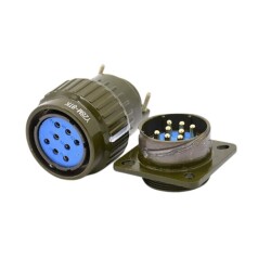Y28M 8 Pin Askeri Tip Konnektör Takımı