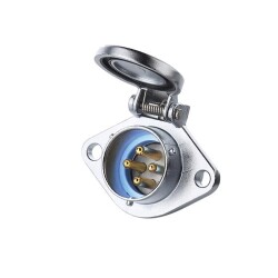 YA-20-C04SX-03-201 4-Pin Waterproof Connector - Male