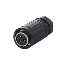 YA-20-J03PE-01-001 3-Pin Waterproof Connector - Female