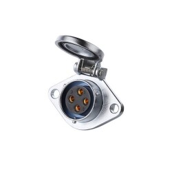 YA-20-J04SX-03-201 4-Pin Waterproof Connector - Female