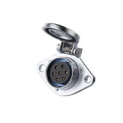 YA-20-J07SX-03-201 7-Pin Waterproof Connector - Female