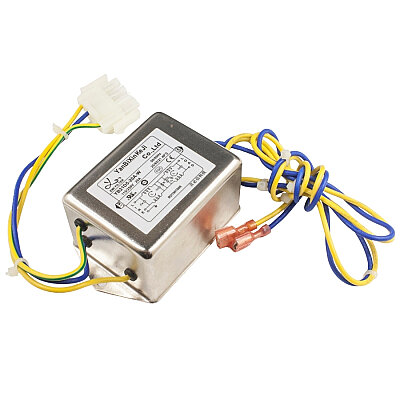 YB21D5-20A-W 20A Single-Phase Mains Wired EMI Filter - 2