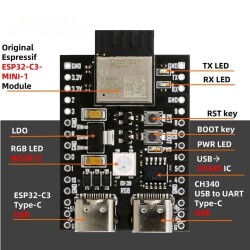 YD-ESP32-C3 Wi-Fi Bluetooth Geliştirme Kartı - 2