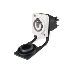 YF-24-C03SX-02-001 3-Pin IP67 Chassis Type Powercon Connector - Male